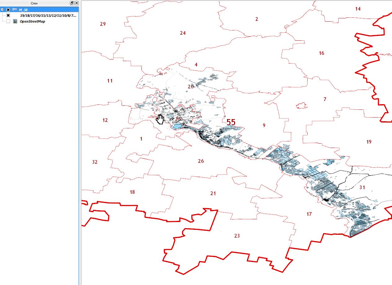 Работа с публичной кадастровой картой на примере QGIS — GIS-Lab